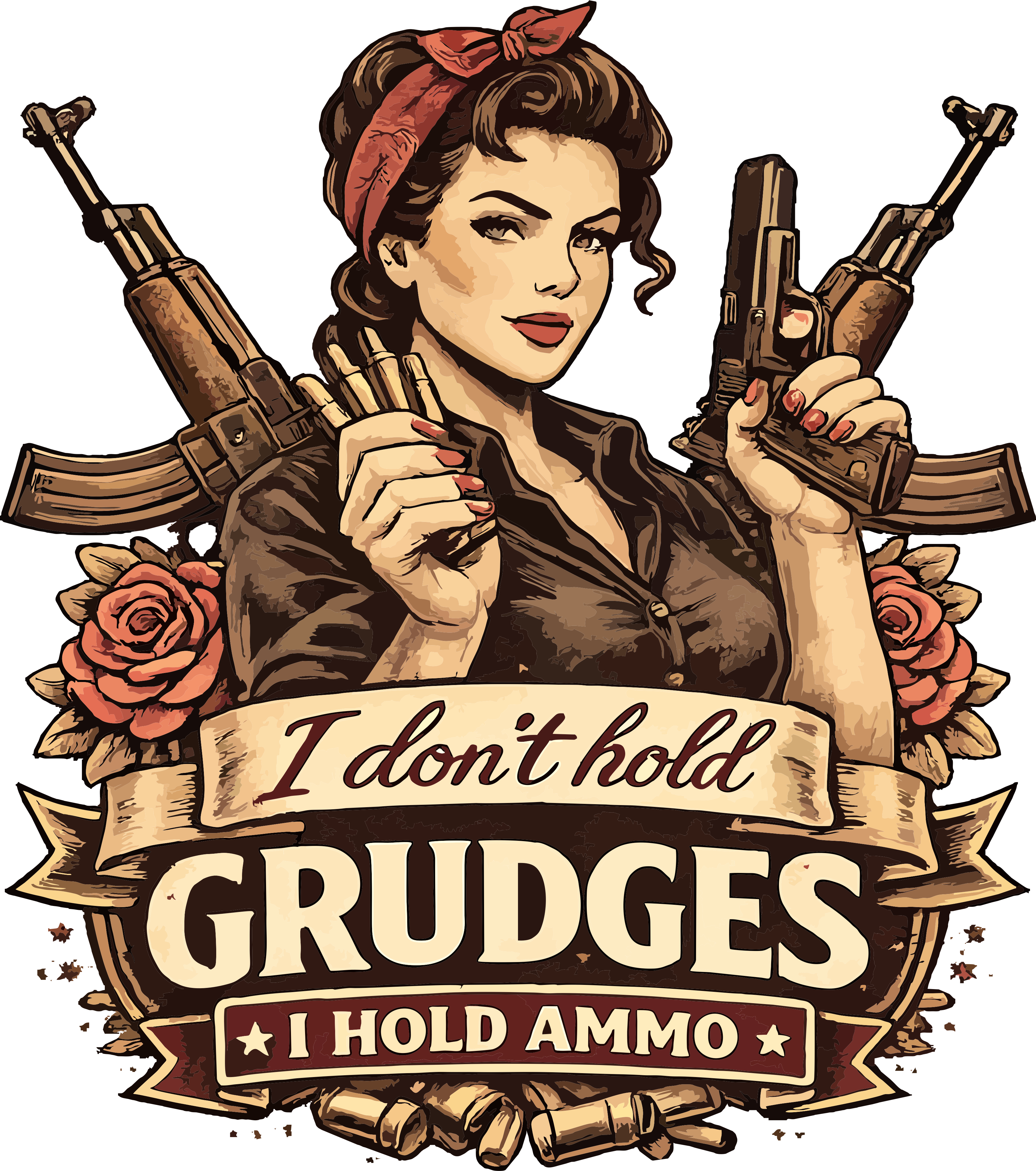 I don't hold grudges girl
